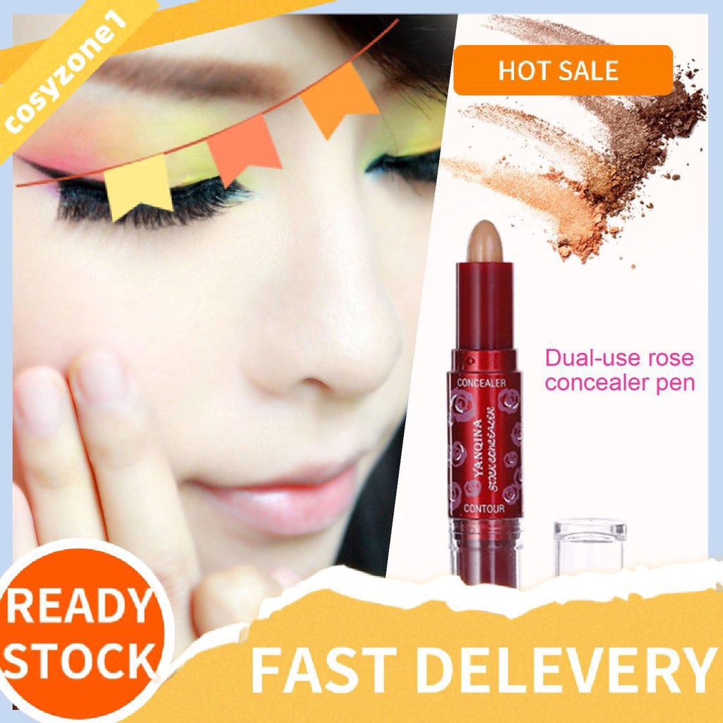 ☃ cosyzone1 ☃ YANQINA 8503 Two-in-One Double Ended Concealer Pen Highlight & Contour Stick