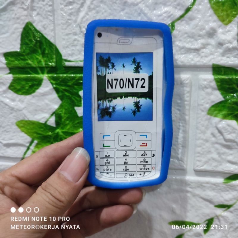 Ốp Điện Thoại Silicone Dày Cho Nokia N70 | N72 Nguyên Bản Wellcomm