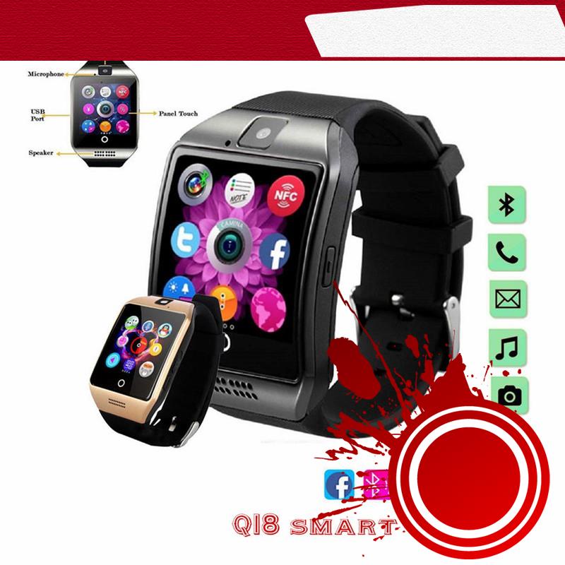Đồng Hồ Thông Minh Dg Q18 Kết Nối Bluetooth Hỗ Trợ Thẻ Sim Tf Cho Ios Android