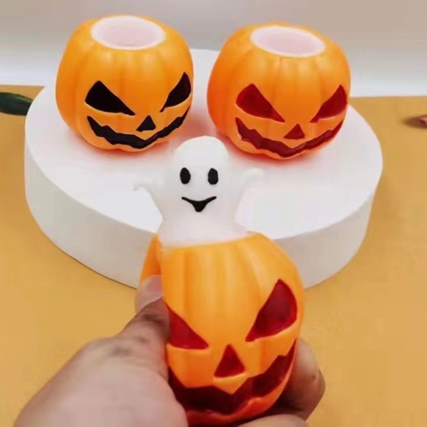 [Cois N] Đồ Chơi Quả Bí Ngô Ma Phát Nhạc Vui Nhộn Sáng Tạo