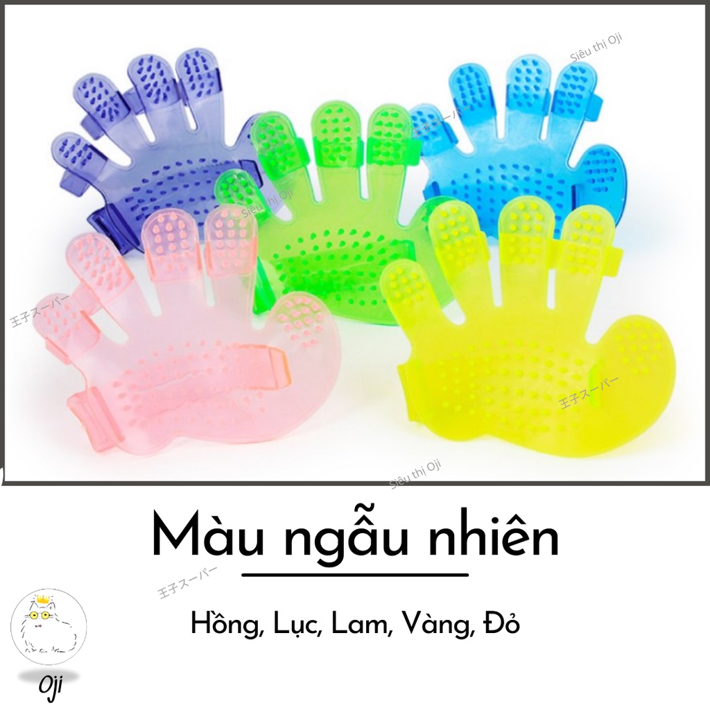 Bàn Chải Tắm Chó Mèo Tạo Bọt Sạch Sâu