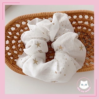 Cột Tóc Scrunchies Ngôi Sao Lấp Lánh