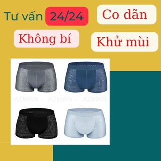 Quần Sịp Lót Nam Đùi, Quần Lót Boxer Đẹp chất cotton siêu mỏng cao cấp
