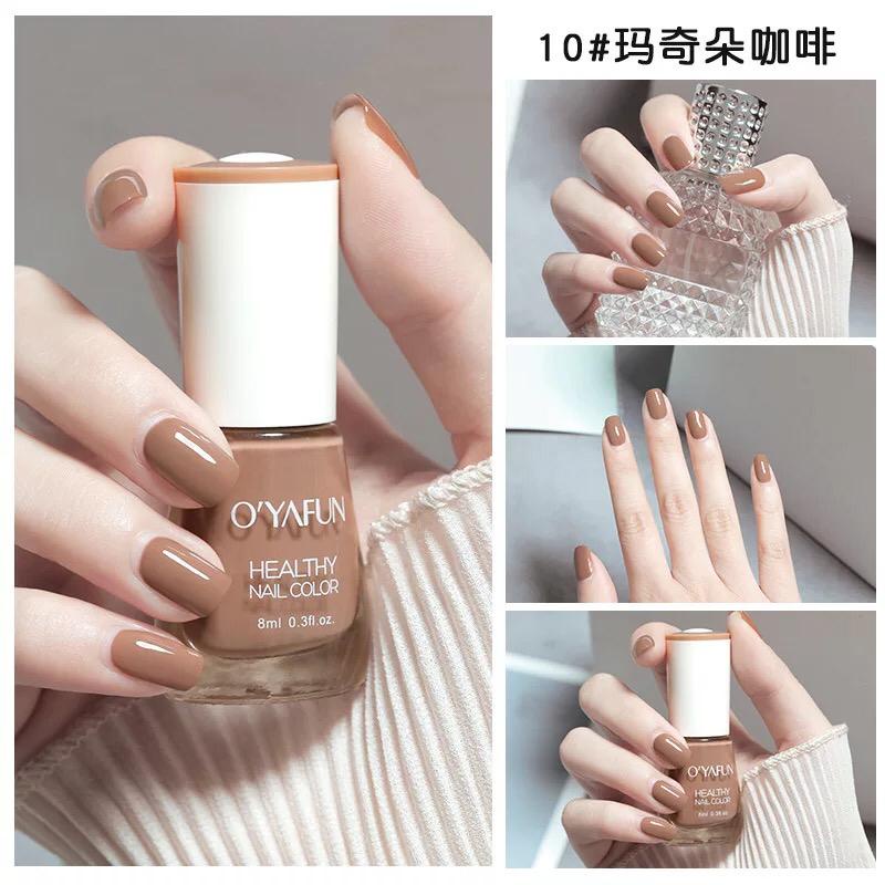 Sơn móng tay Comavi OYAFUN dạng lột nhiều màu nhanh khô