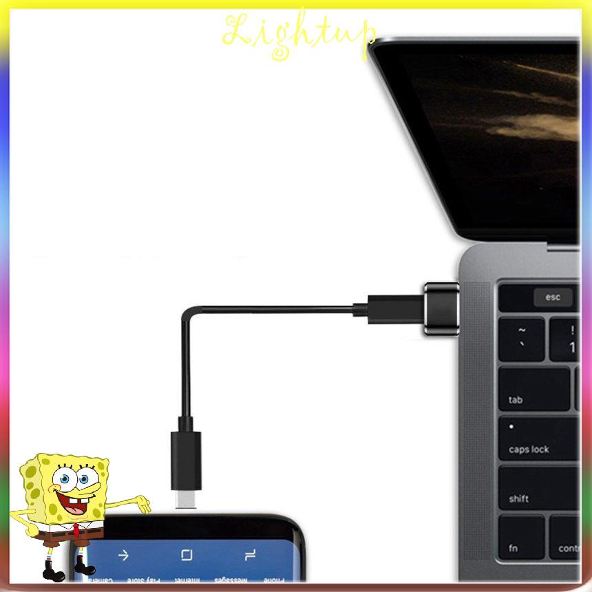 Đầu chuyển đổi USB C 3.1 Type C sang USB 3.0 loại A màu đen tiện dụng