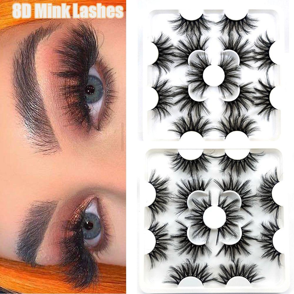 XIANTIN Lông Mi Giả 25mm Trang Điểm Tự Nhiên