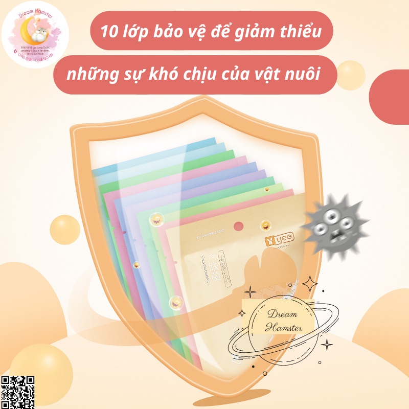 Nhóm lợi khuẩn Yee cho hamster, rat, thỏ, bọ, chinchillas,...