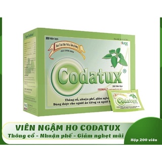 Kẹo ngậm codatux hộp 200 viên