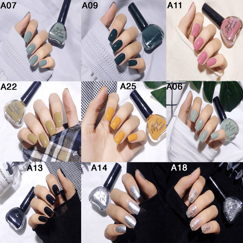 [GIAO SIÊU TỐC] Sơn Móng Tay Nail Styler QUÀ TẶNG ĐẶC BIỆT - style thu đông