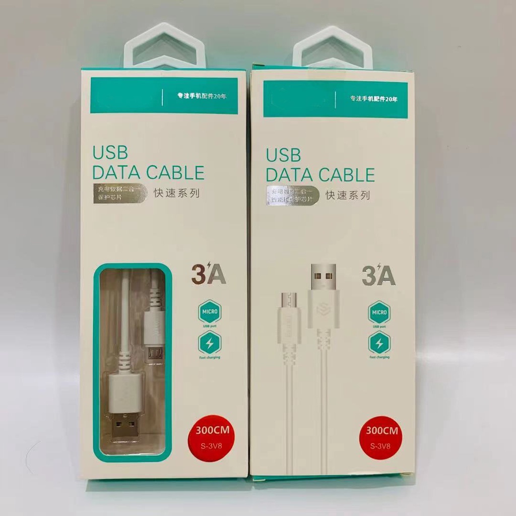 Dây 3A Micro USB Type C,cáp sạc IP2M/3M