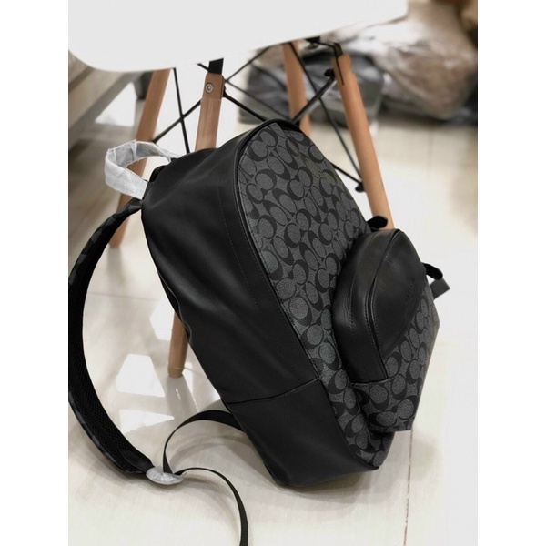 SẴN - BALO NAM COACH DA CANVA F72482