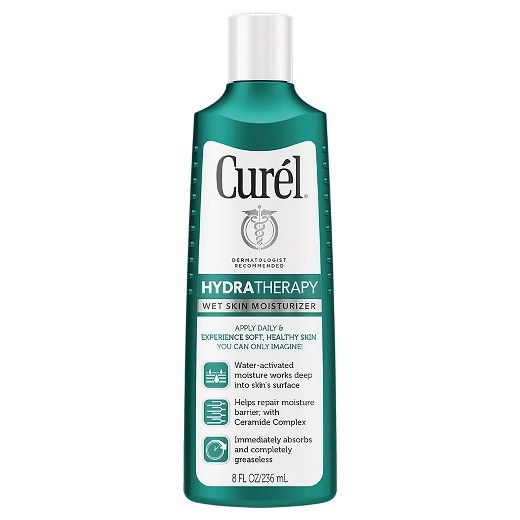 Dưỡng Thể Dưỡng Ẩm dùng khi tắm Curél Curel Skincare Hydra Therapy Wet Skin Moisturizer 354ml (Mỹ)