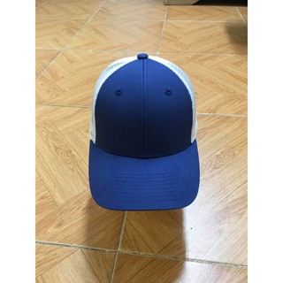 [HOT] 🌈Freeship🌈Mũ lưỡi trai Hàn Quốc màu xanh (blue), lưới trắng