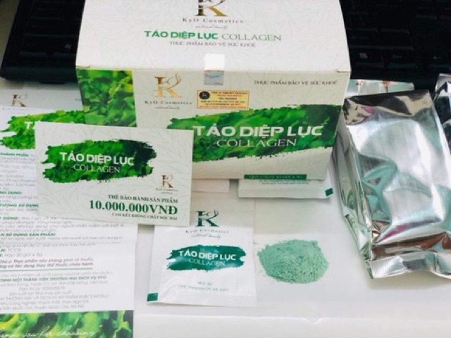 Tảo Diệp Lục Collagen Chính Hãng 30 gói | BigBuy360 - bigbuy360.vn