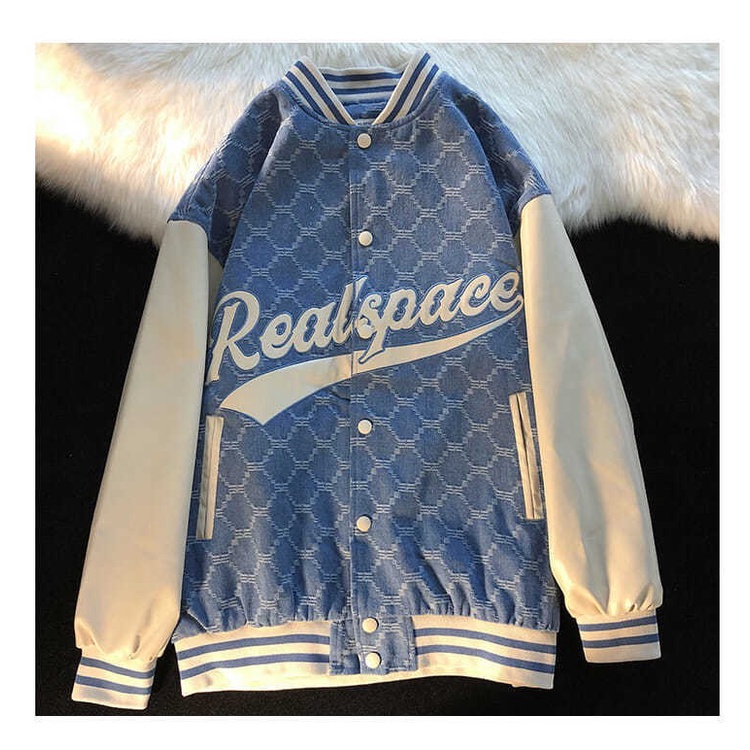 Áo khoác bomber 2 lớp Realspace phối màu Hàn Quốc