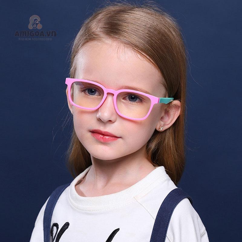 Mắt Kính Chống Ánh Sáng Xanh Thời Trang Cho Bé
