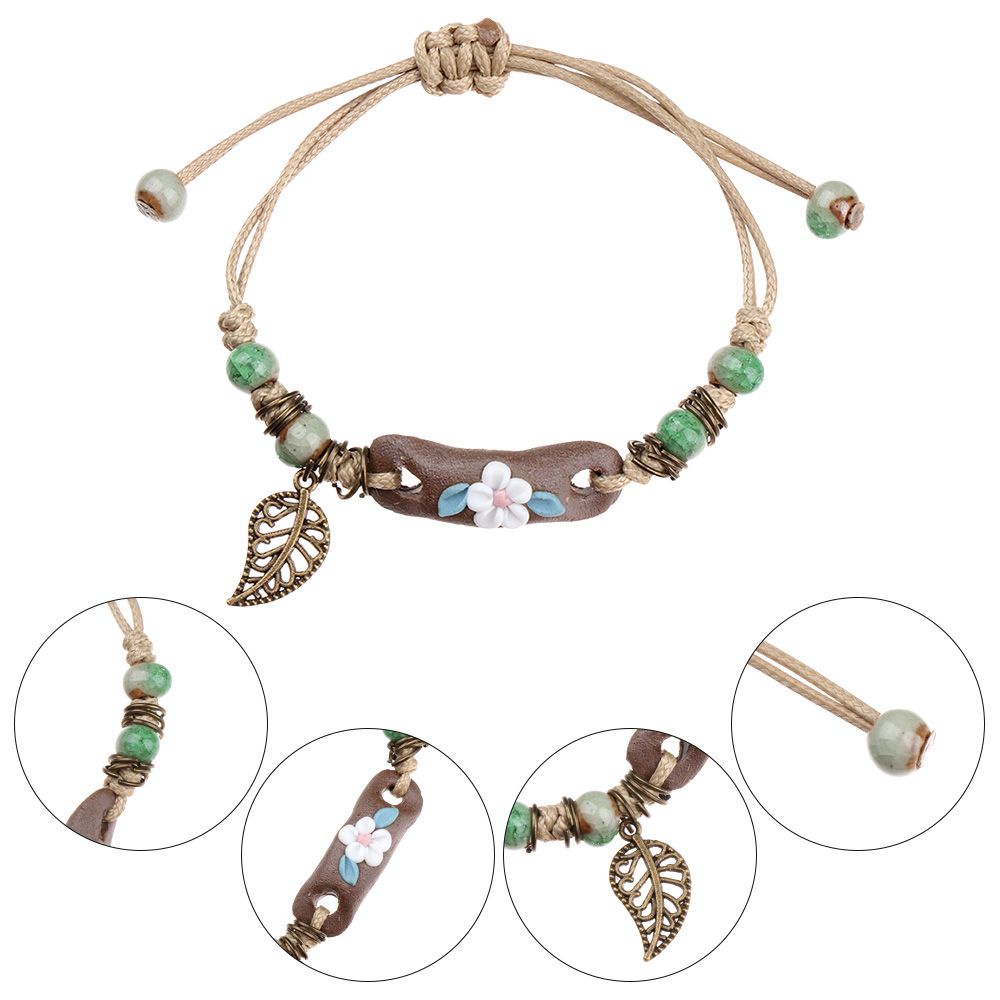 Vòng Tay Xâu Hạt Thiết Kế Dễ Thương Thanh Lịch Cho Nữ