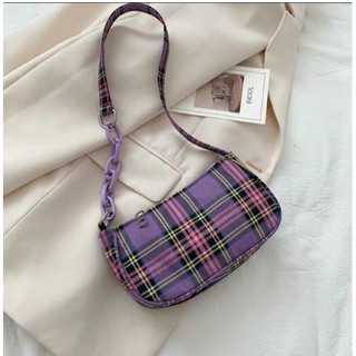 [ SẴN SALE] TÚI YÊN NGỰA RETRO TÍM