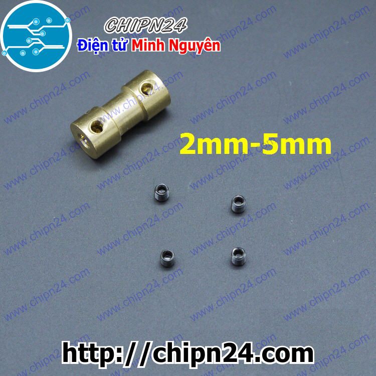 [1 CÁI] (KG1) Khớp nối trục Đồng Nhỏ 2mm-5mm