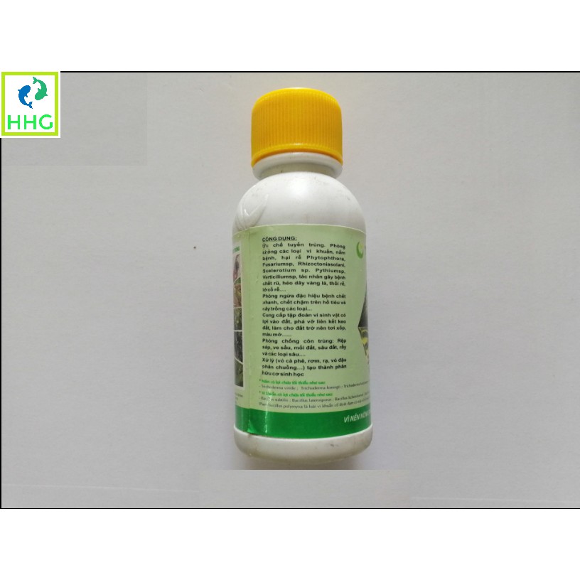 2 LỌ TRICHODERMA BACILLUS ỨC CHẾ NẤM, VI KHUẨN, TUYẾN TRÙNG