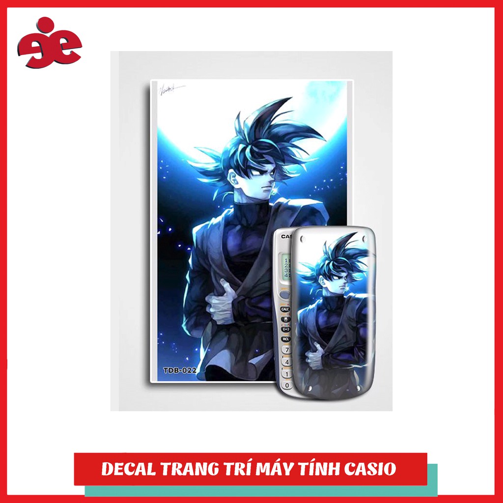 Decal trang trí máy tính Casio/Vinacal Dragon Ball022