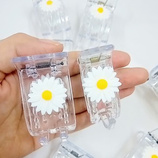 Kẹp Càng Cua Trong Suốt Hình Thú Ngộ Nghĩnh (Hình thật)