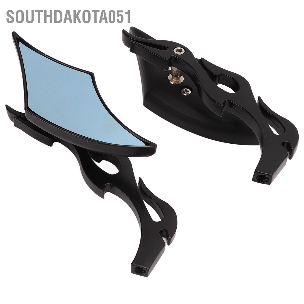 [Hàng HOT] Gương chiếu hậu bốn góc với bu lông M8 M10 cho xe máy Suzuki Honda Kawasaki ATV【Southdakota051】