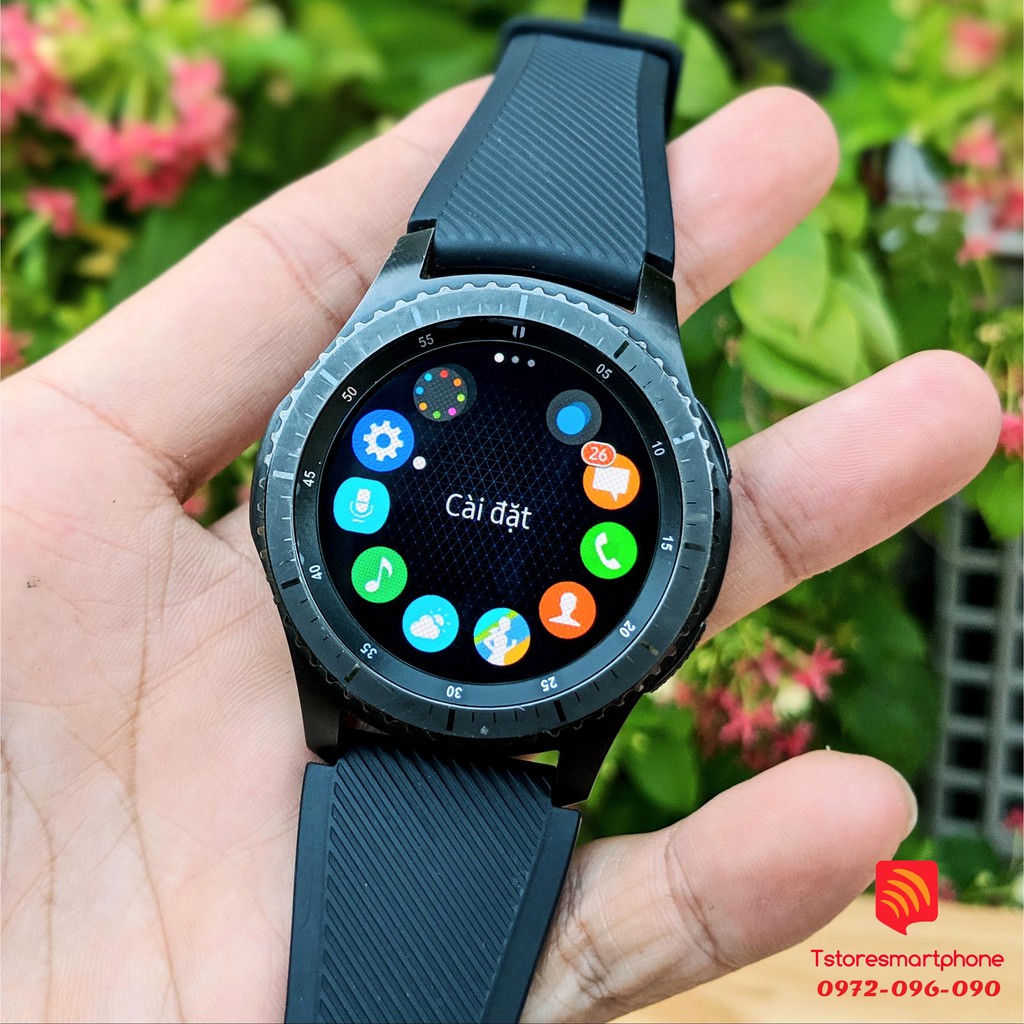 Siêu Phẩm Đồng hồ thông minh Samsung Galaxy Gear S3 Frontier Cực Sang Bản SSVN Dùng SSPay