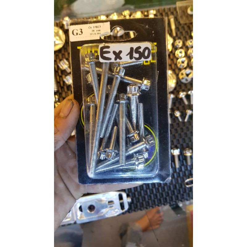 ốc Salaya VN lốc máy Ex 150 đầu bông