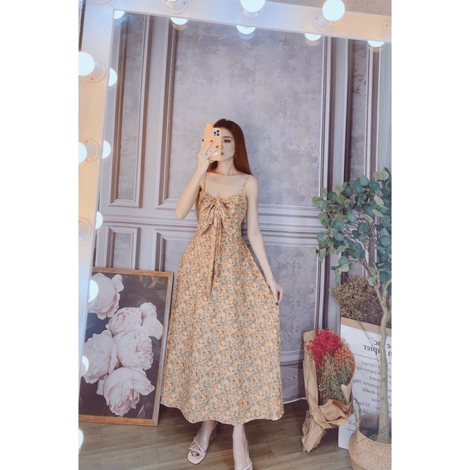 [HCM] Đầm Xòe Maxi Y HÌNH tôn dáng siêu sang trọng cho các nàng KME FASHION
