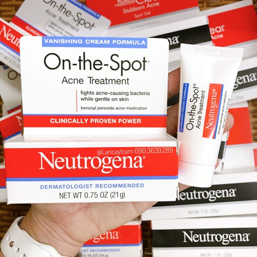 Kem chấm mụn Neutrogena On The Spot Acne Treatment ( 21g )