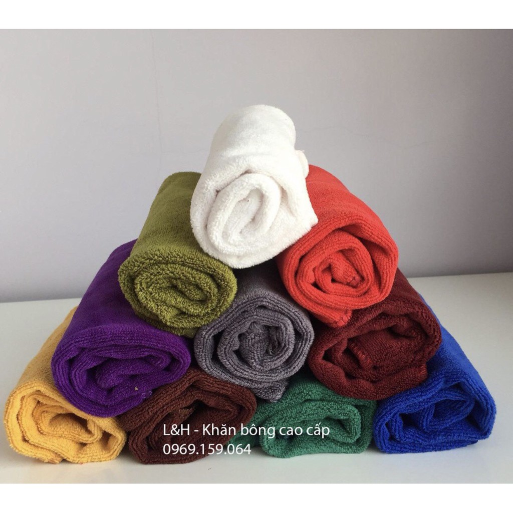 Khăn mặt kích thước 30 * 50 microfiber