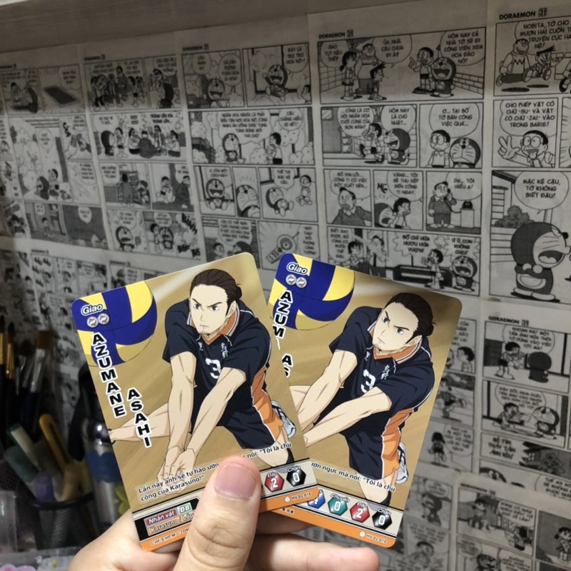 Pass card game haikyuu phiê bản việt