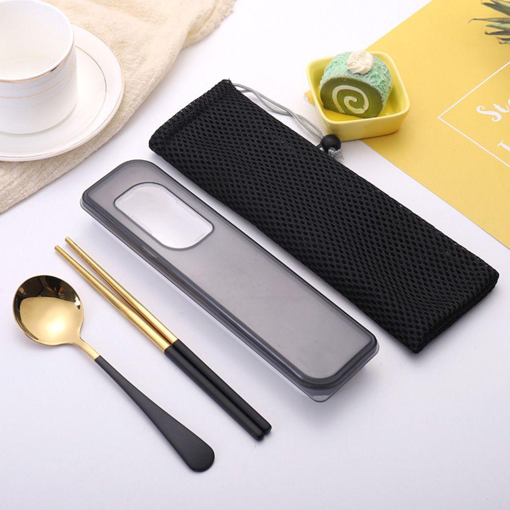 Bộ 2 Muỗng Nĩa Dùng Cho Cắm Trại Tiện Dụng