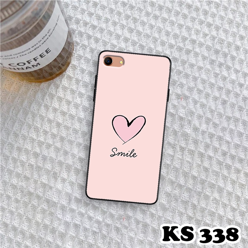 Ốp lưng Oppo A71 - Oppo A83 - Ốp in hình LoveSmile - Chất liệu TPU cao cấp chống sốc