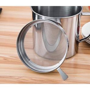 💟XẢ KHO💟 Lọc Dầu Ăn, Ca Lọc Dầu Ăn 1.5L Inox 304 Lọc Bỏ Cặn Dầu Ăn Có Khay Lọc Hiệu Quả, Bình Đựng Dầu Thừa Tiện Dụng