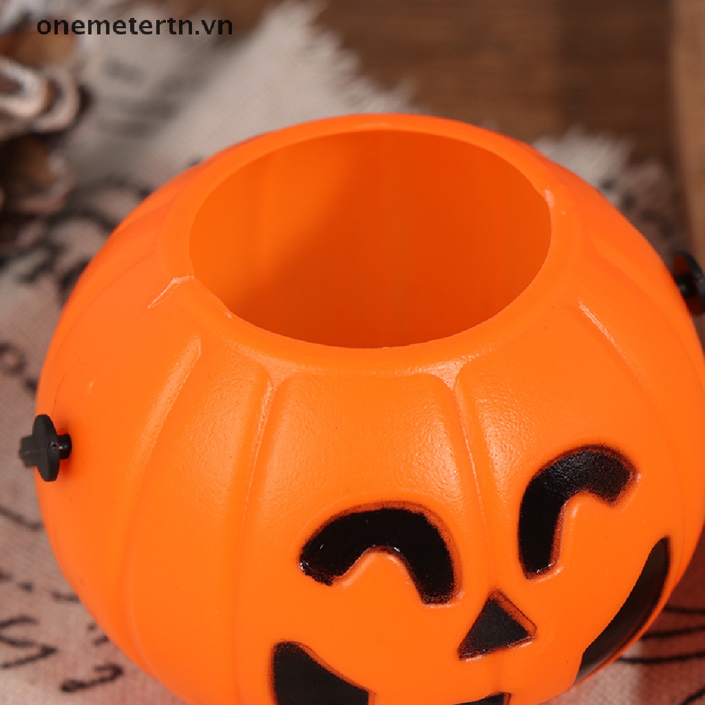 Xô Nhựa Đựng Bí Ngô Trang Trí Halloween