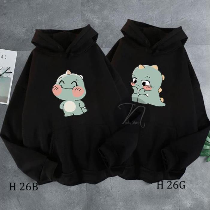Áo Đôi Hoodie siêu cute được các bạn trẻ yêu thích nhất - GIá 1 áo /uy tín chất lượng giá học sinh