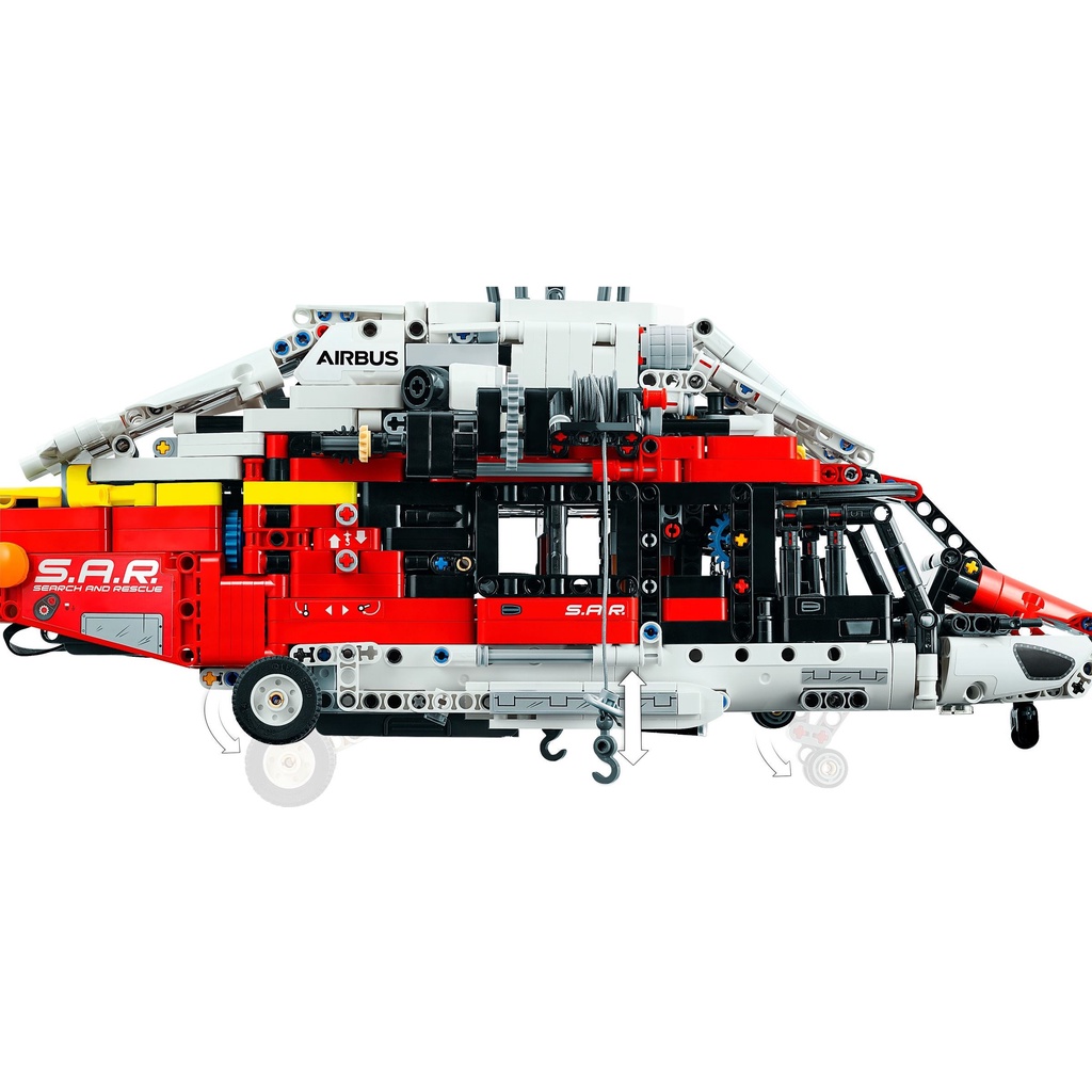 42145 Đồ chơi lắp ráp Iego Technic Airbus H175 Rescue Helicopter - Đồ chơi lắp ráp  Máy bay cứu hộ
