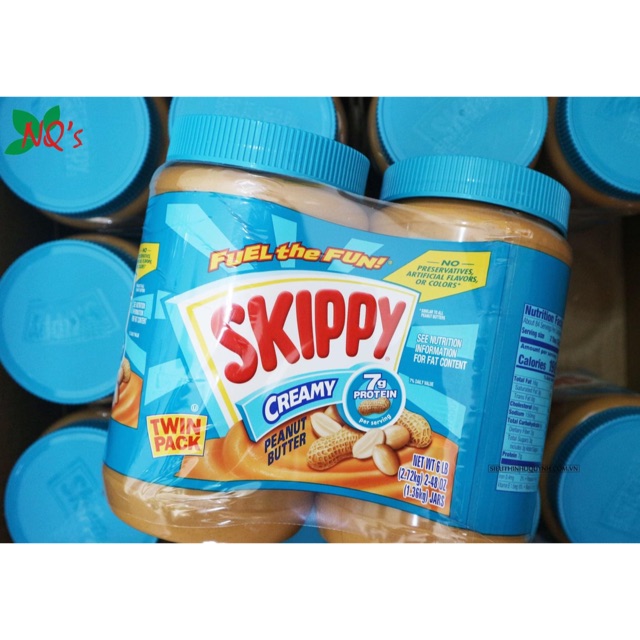 BƠ ĐẬU PHỘNG SKIPPY MỊN KHÔNG HẠT 1,36kg date 2022