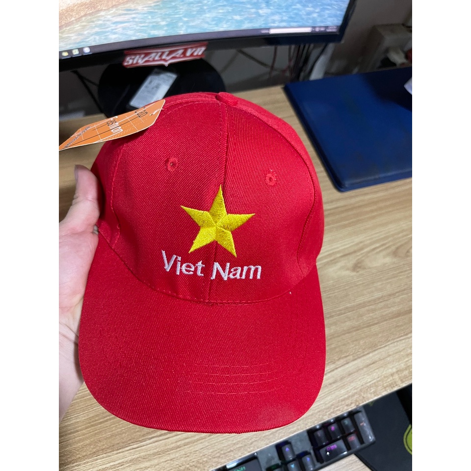 Mũ lưỡi trai nón kết cờ đỏ sao vàng việt nam K15