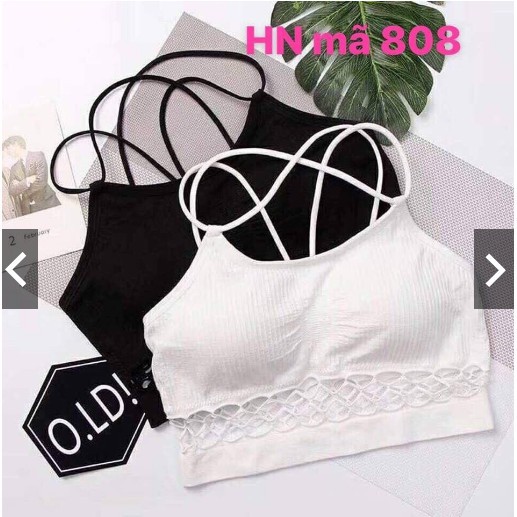 [ XẢ KHO 3 NGÀY]  THUN LẠNH HOT_ Bra Thể Thao Phối Lưới Dây Chéo 1622