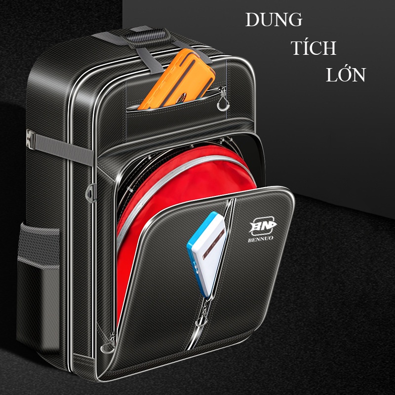 Túi Đựng Cần và phụ kiện , Balo dung tích lớn đựng ghế câu đài , Túi đựng rọng Bennuo chất liệu PU chống thấm nước TC-18