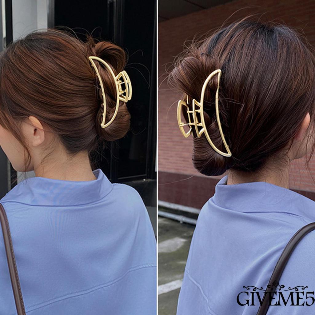 Kẹp tóc hỗ trợ rửa mặt hình cá mập màu sắc đơn giản cho nữ