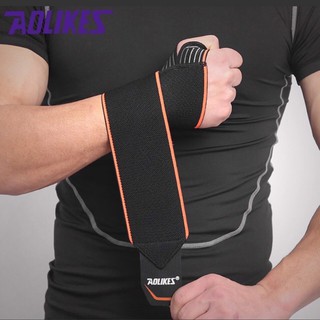 Quấn cổ tay trợ lực cao cấp Aolikes