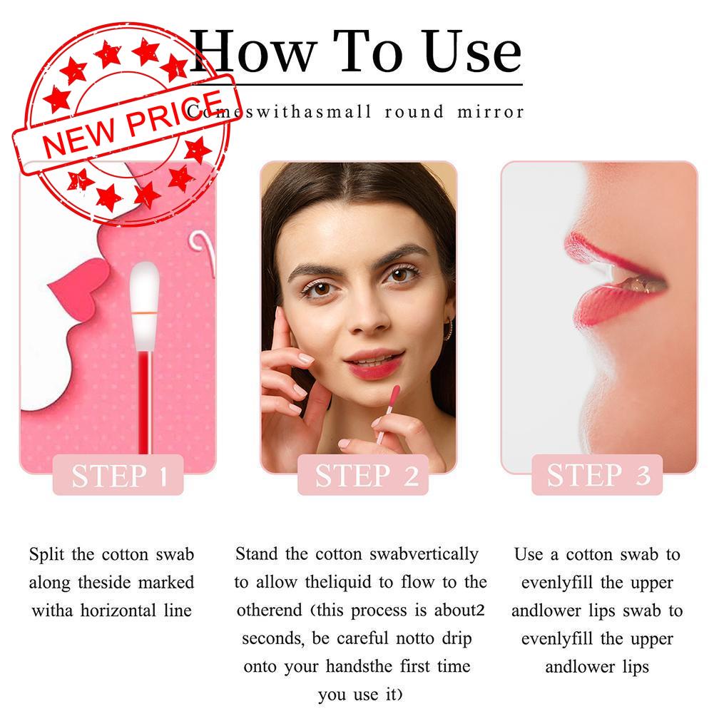 Hộp 20 Tăm Bông Son Môi J4G5 Hình Điếu Thuốc