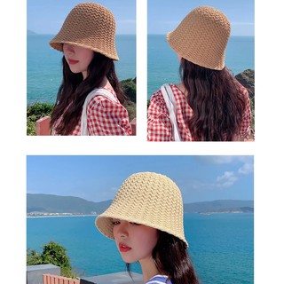 MŨ / NÓN CÓI ( ĐI BIỂN ) TIỂU THƯ MỀM VINTAGE