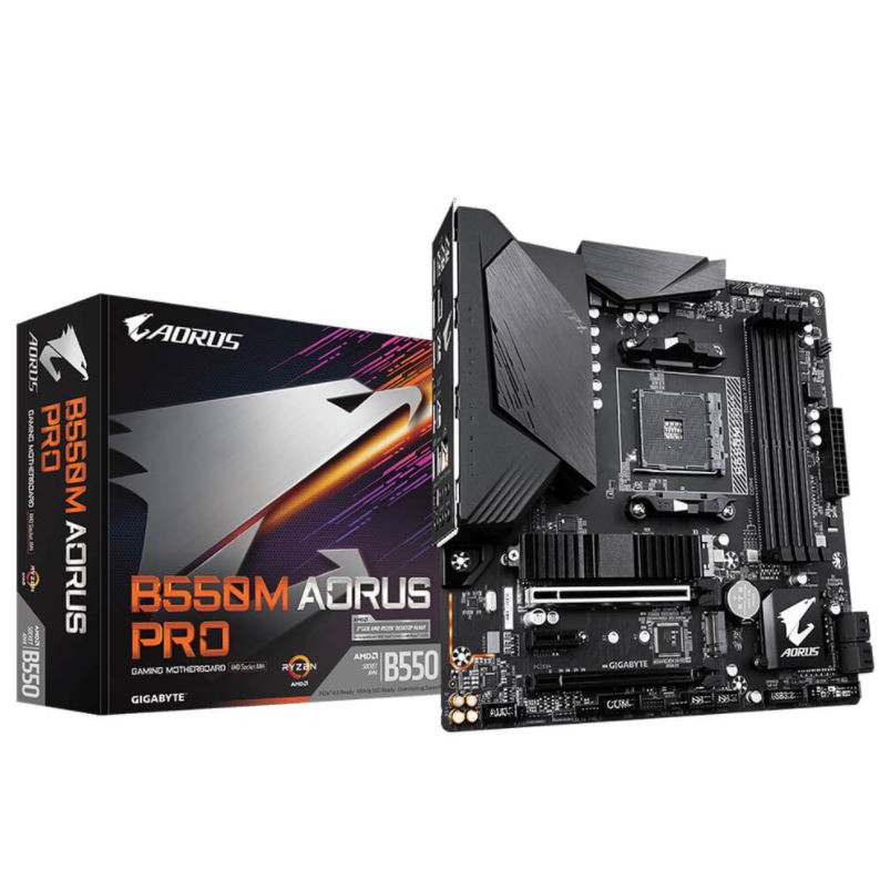 BO MẠCH CHỦ Gigabyte B550M AORUS PRO – SOCKET AM4