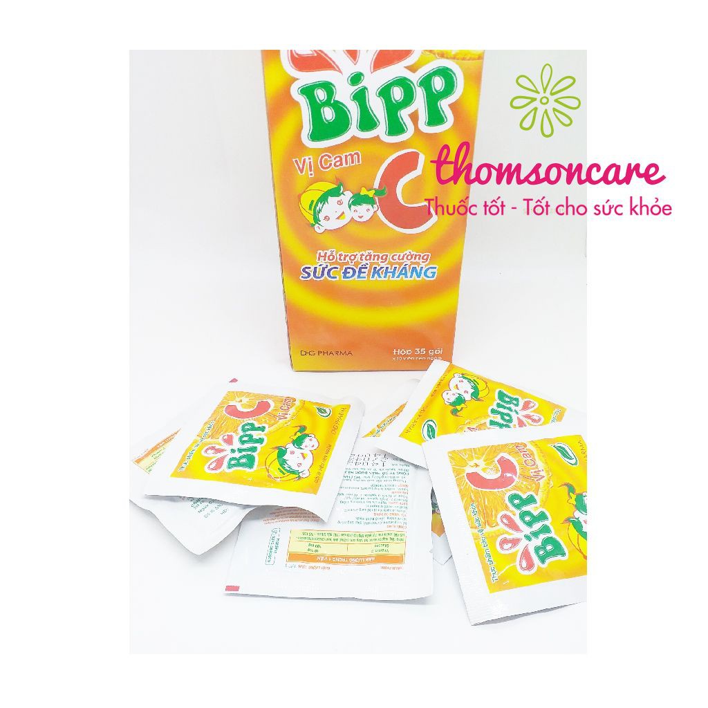 Kẹo ngậm vitamin C cho bé - Bipp C của Dược Hậu Giang  - Gói 10 viên ngậm | BigBuy360 - bigbuy360.vn