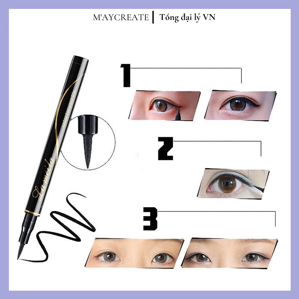 Bút kẻ mắt dạ Lameila Hàng Nội Địa Trung LKMN3